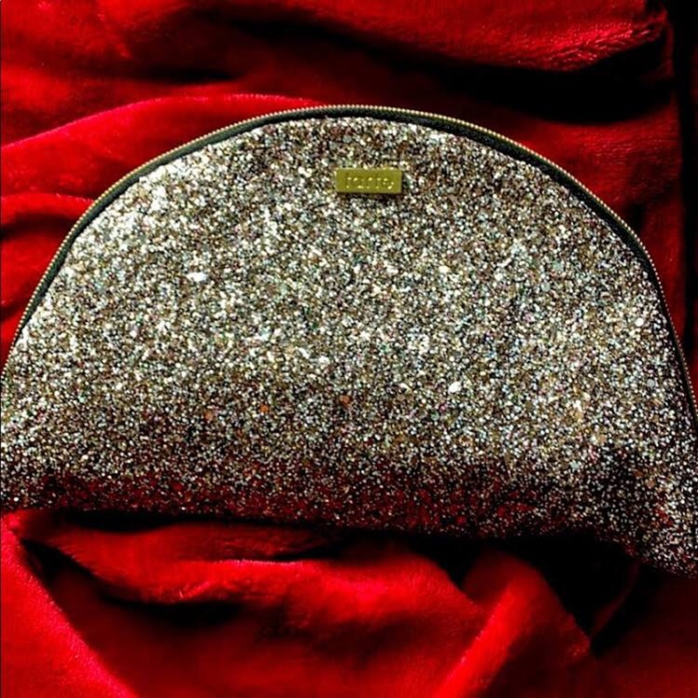 Tarte sparkly makeup bag